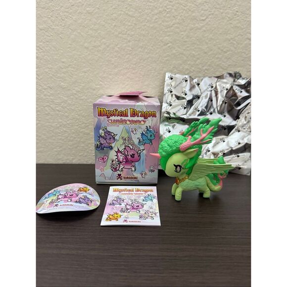 Tokidoki Mystical Dragon Unicorno Blind Box Figure - Flora Dragon - Picture 1 of 4